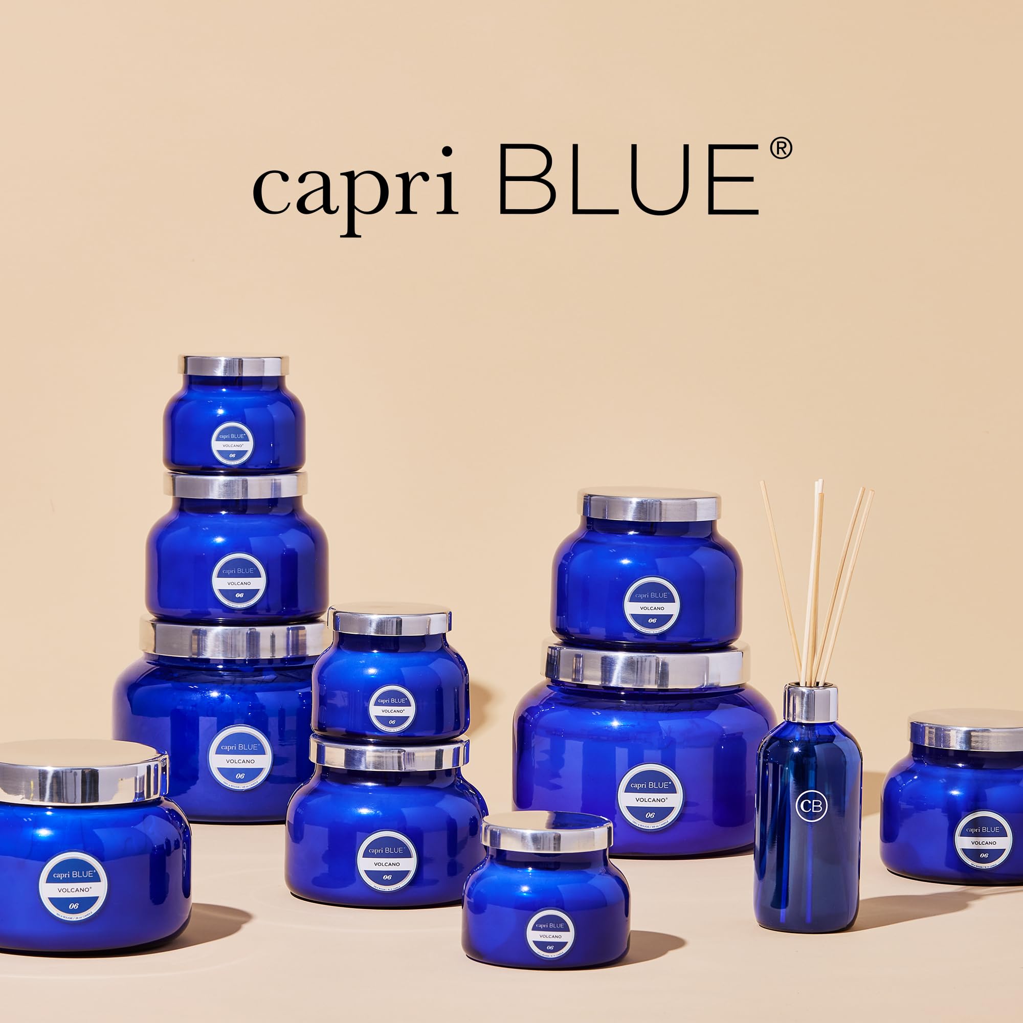 Capri Blue Aloha Orchid Reed Diffuser Set - Includes Reed Diffuser Sticks, Fragrance Oil, and Glass Bottle - Luxury Scented Room Fresheners - Cobalt Blue (8 fl oz) - Image 9