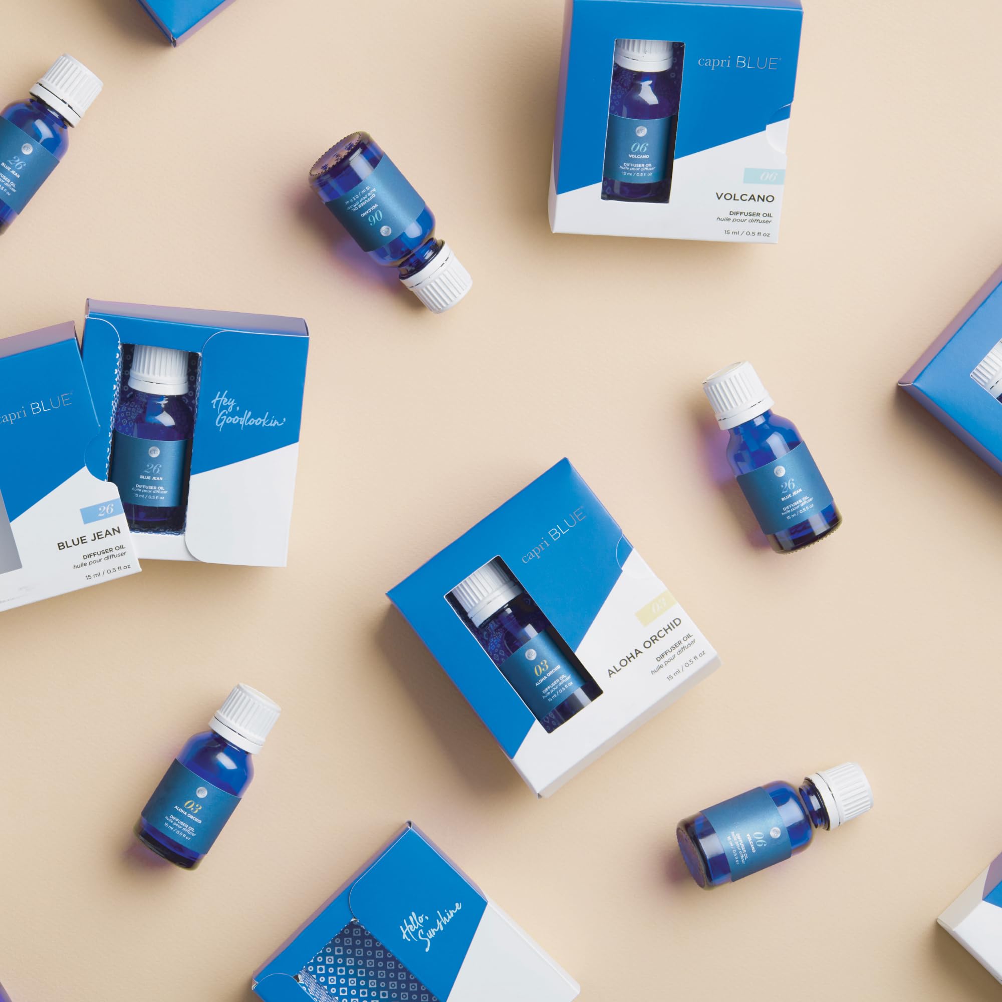 Capri Blue Diffuser Oil Refill - Premium Fragrance Oil - Use with Electric or Ultrasonic Diffusers for Home - Long Lasting Sugared Citrus Scent (Volcano, 0.5 fl oz) - Image 6