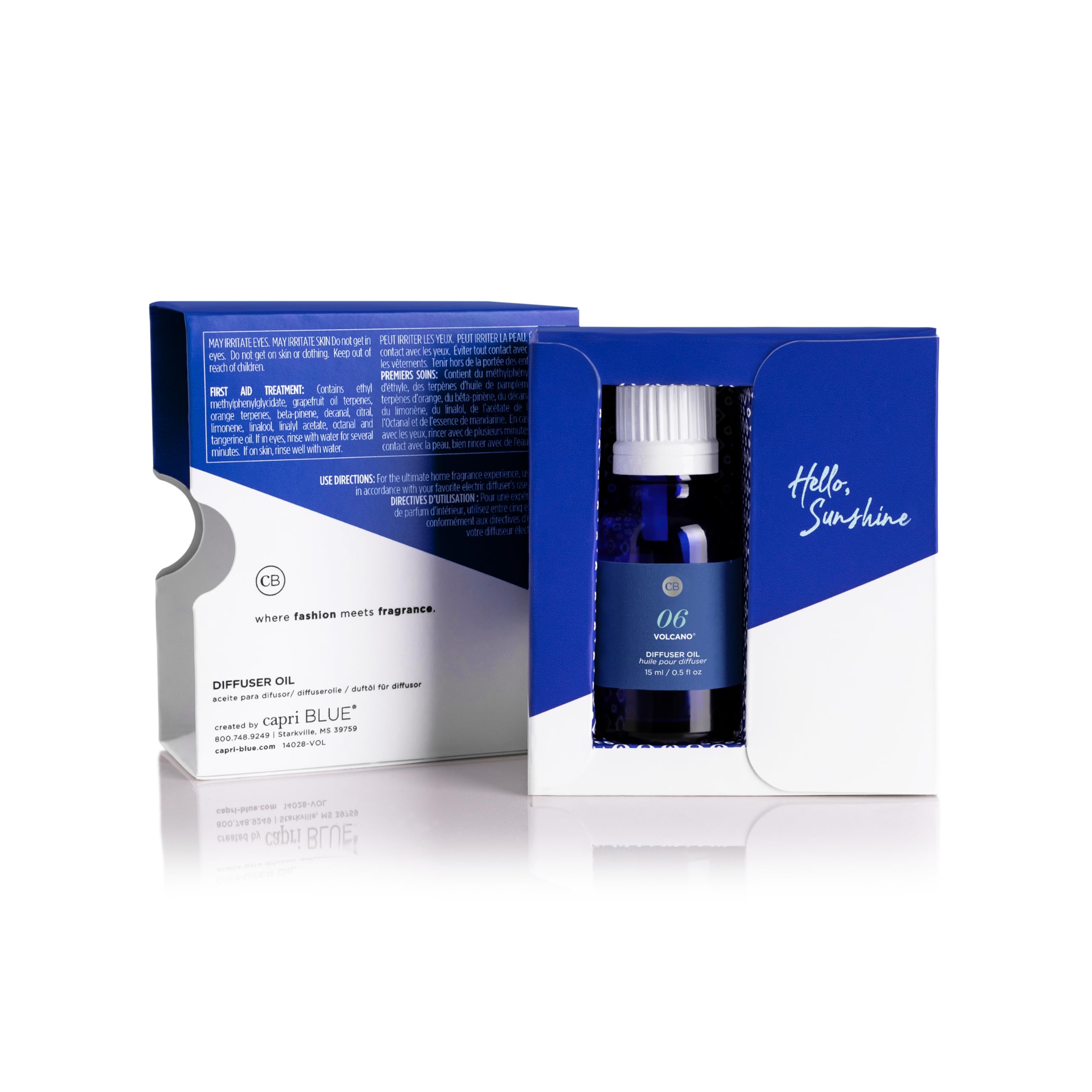 Capri Blue Diffuser Oil Refill - Premium Fragrance Oil - Use with Electric or Ultrasonic Diffusers for Home - Long Lasting Sugared Citrus Scent (Volcano, 0.5 fl oz) - Image 8