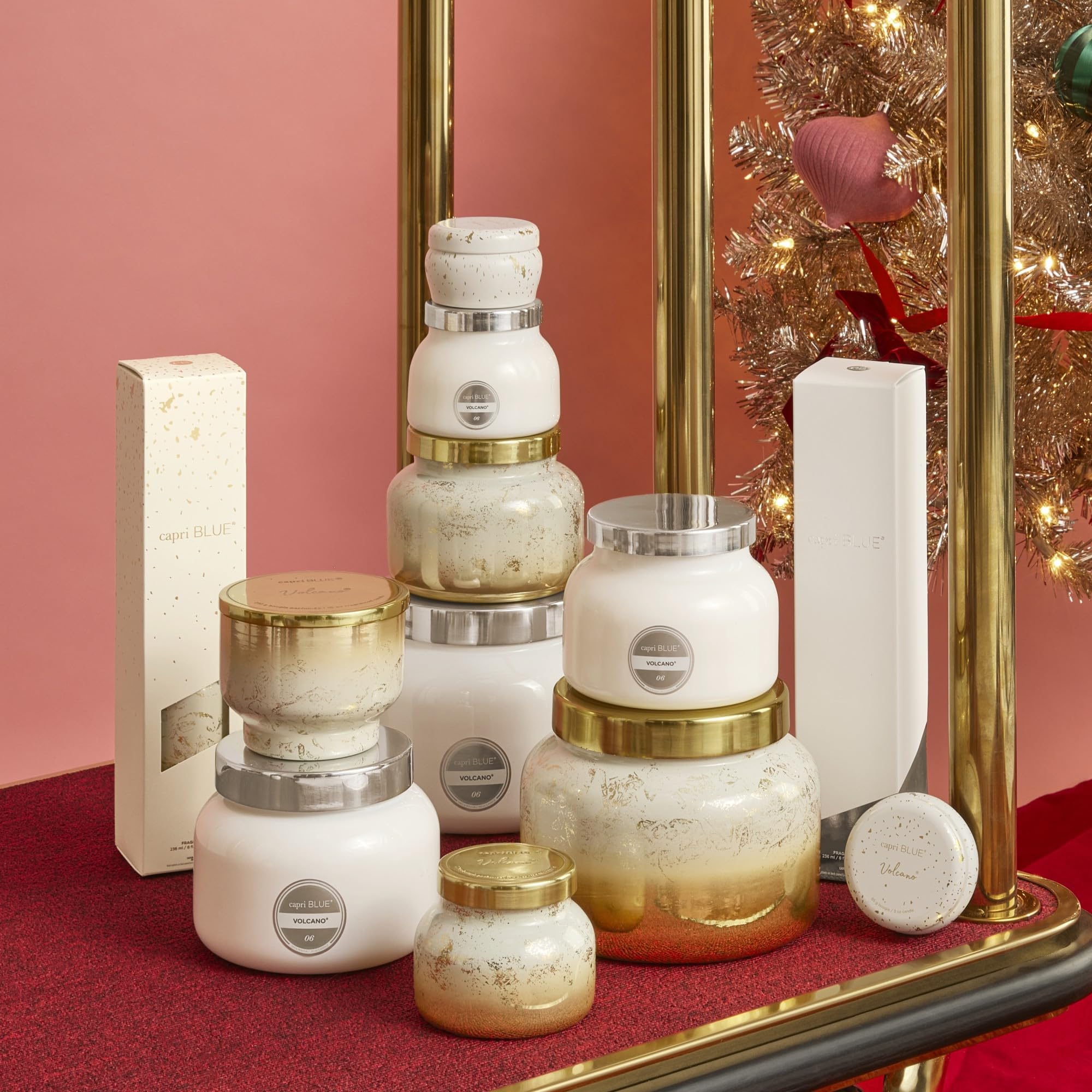 Capri Blue Glimmer Reed Diffuser Set - Includes Diffuser Sticks, Scented Oil, and Decorative Glass Bottle - Home Decor Room Freshener - Home Fragrance (Volcano, 8 fl oz) - Image 6