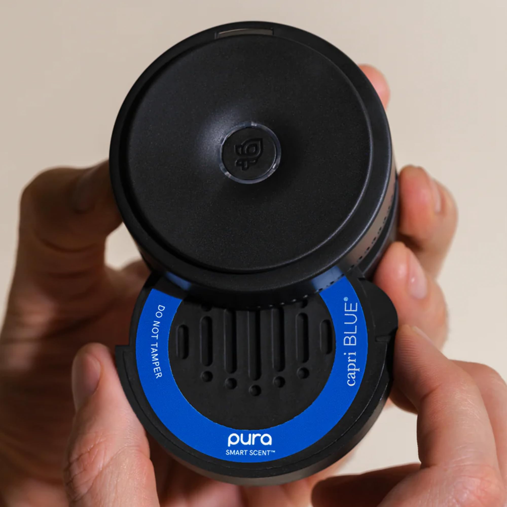 Capri Blue Pura Car Diffuser Refills - Includes 2 Car Air Freshener Pura Scent Diffusers - Long Lasting Air Freshener - Refills Only - Notes of Sugared Citrus & Tropical Fruits (Volcano, 2 Pack) - Image 4