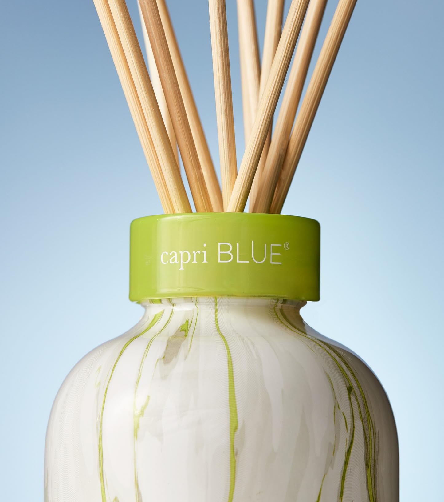 Capri Blue Reed Diffuser Set - Includes Modern Marble Oil Diffuser, Diffuser Sticks & Aroma Diffuser Oil - Air Freshener - Diffusers for Home Decor - Honeydew Crush Diffuser Scents (5.7 fl oz) - Image 5