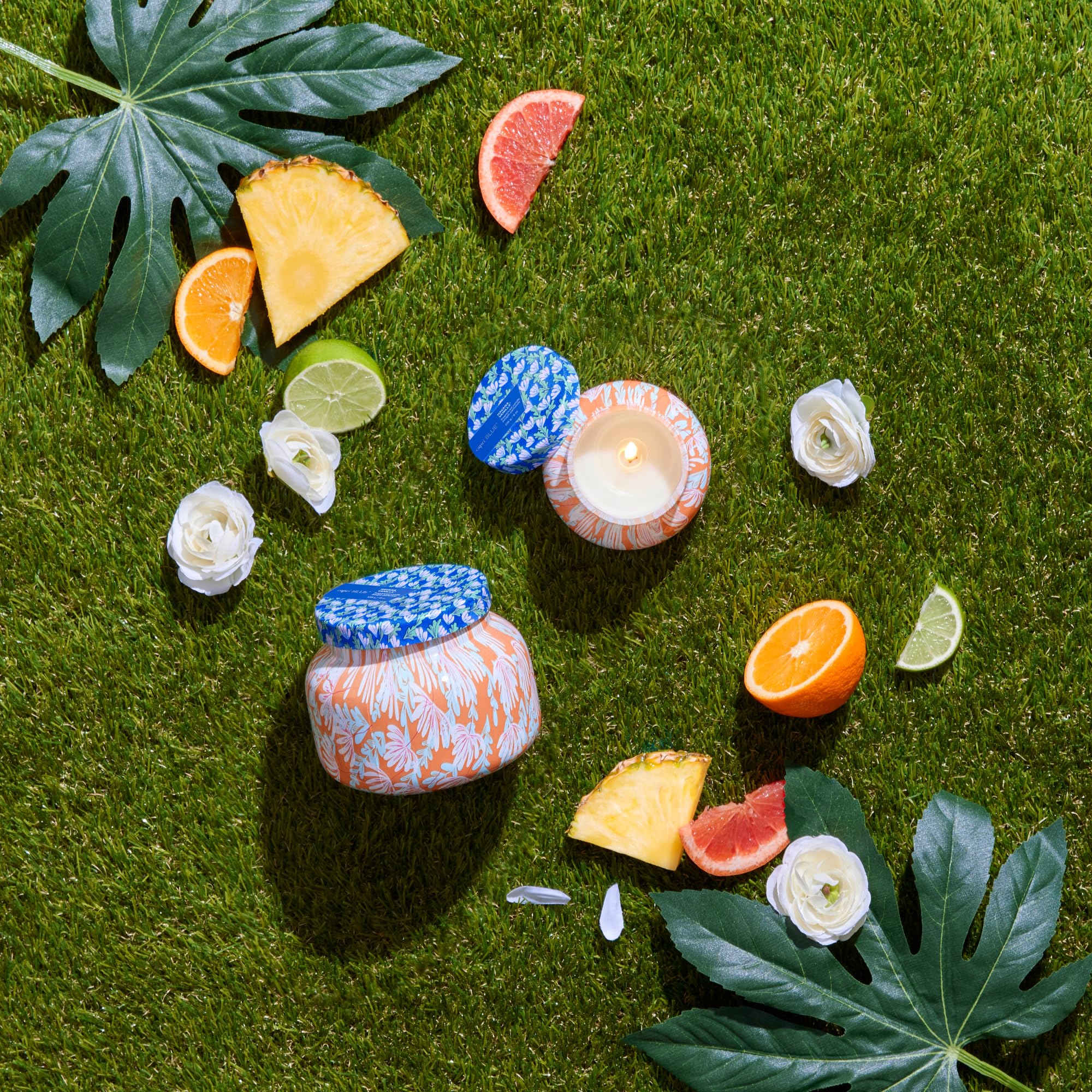 Capri Blue Scented Candles - Pattern Play Glass Jar Candles - Long Lasting Soy Wax Blend - Luxury Home Decor - Notes of Vanilla, Bergamot, & Sandalwood - Gifts for Women (Havana Vanilla, 8 oz) - Image 5