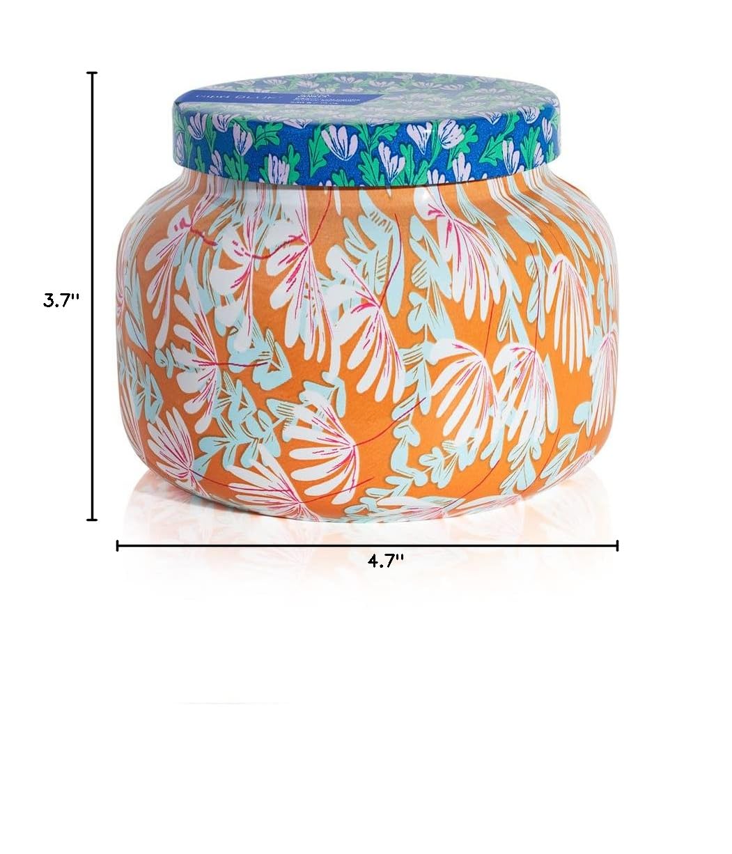 Capri Blue Scented Candles - Pattern Play Glass Jar Candles - Long Lasting Soy Wax Blend - Luxury Home Decor - Notes of Vanilla, Bergamot, & Sandalwood - Gifts for Women (Havana Vanilla, 19 oz) - Image 8