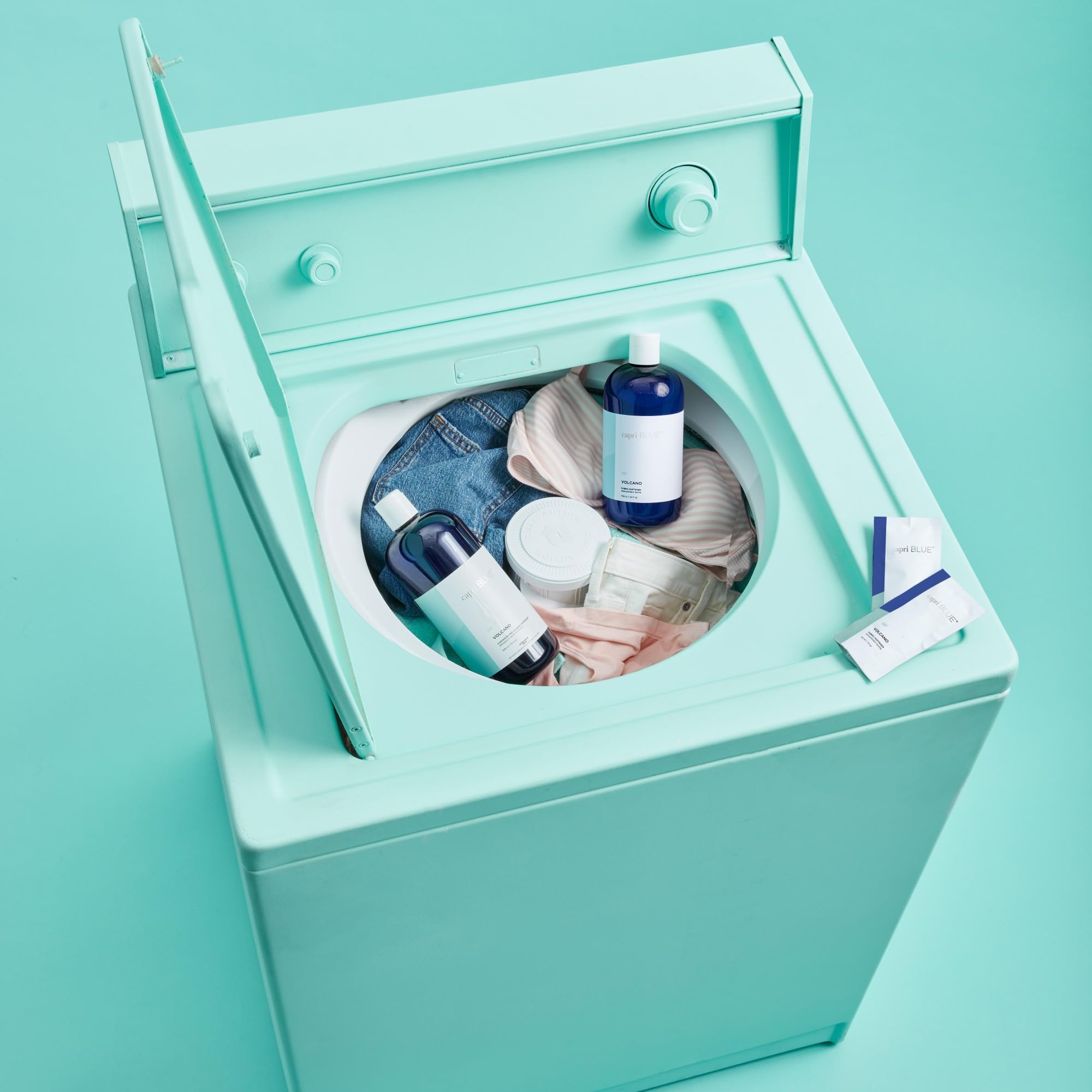 Capri Blue Volcano Laundry Detergent Liquid - This Luxury Non-Toxic Laundry Detergent is Vegan & Cruelty Free - Formulated with Grapefruit & Tangerine Essential Oils - Capri Blue Volcano (32 fl oz) - Image 8