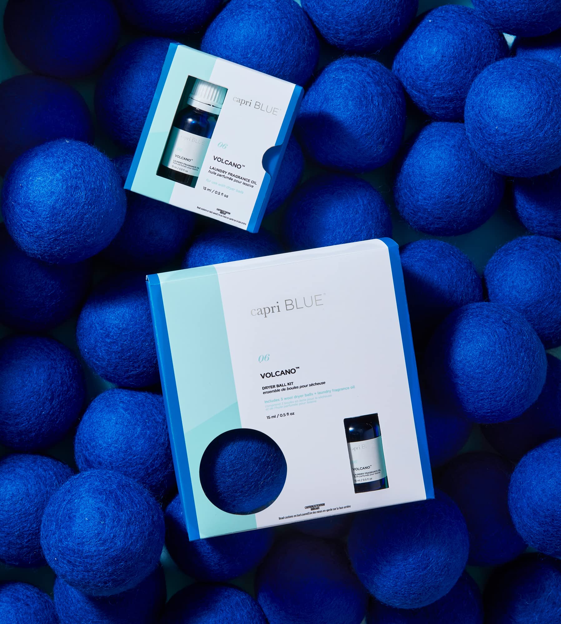 Capri Blue Volcano Laundry Fragrance Oil - Essential Oils for Wool Dryer Balls - Formulated with Grapefruit & Tangerine Essential Oils (0.5 fl oz) - Image 6